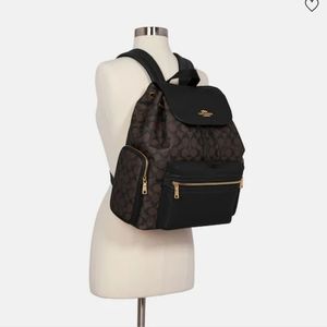 COACH Baby Backpack In Signature Canvas